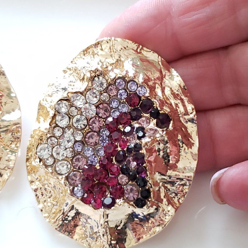Zara Sparkles Post Earrings - Picture 9 of 11